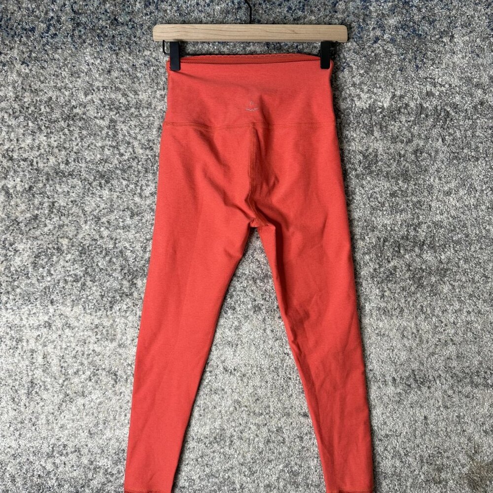 Beyond Yoga Pants Womens‎ Medium Orange High Rise Leggings Activewear Workout - Picture 5 of 8